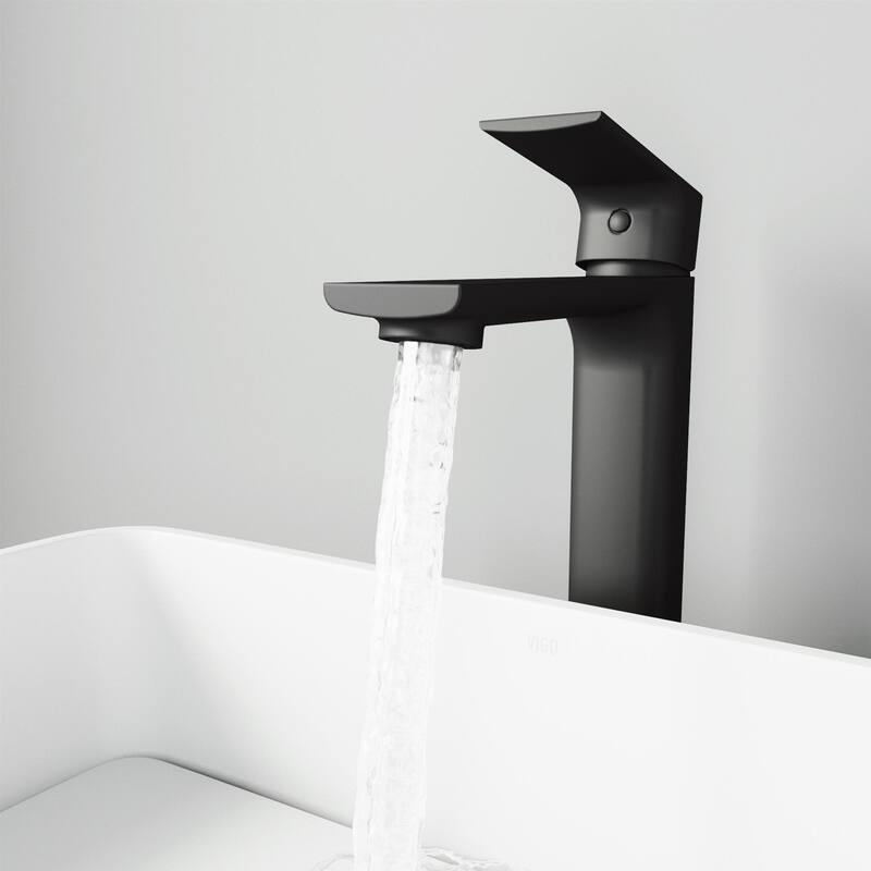 Vigo Norfolk 1.2 GPM Single Hole Bathroom Faucet