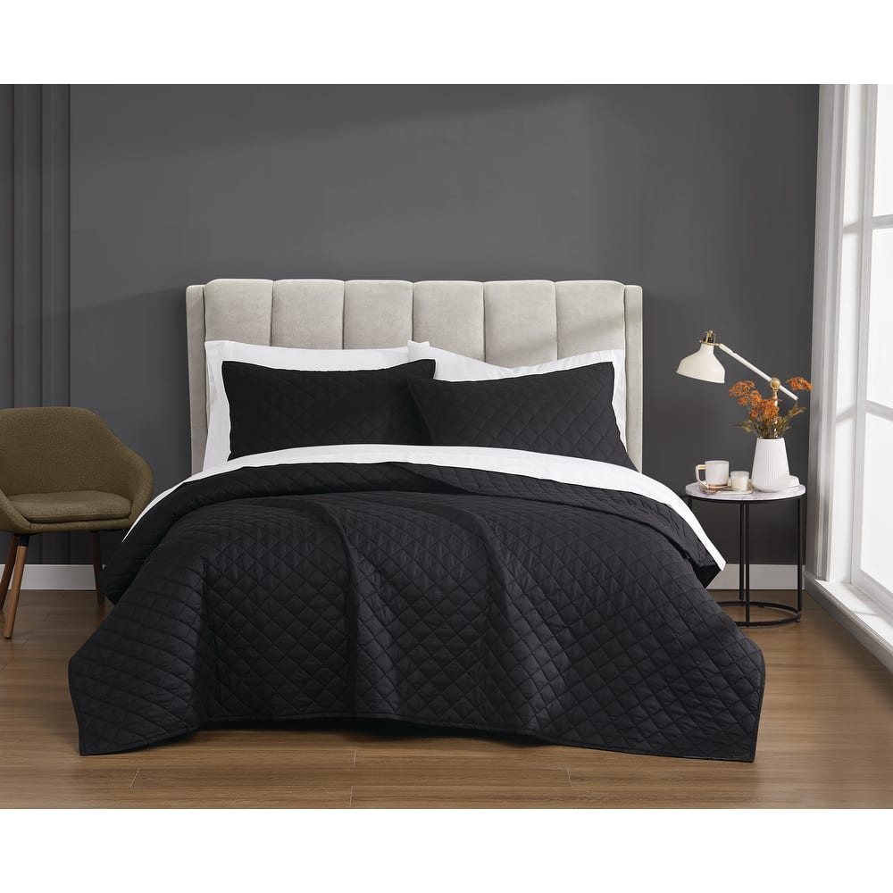 Cannon Solid Percale Quilt Set