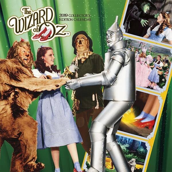 2019 Wizard Of Oz Collector S Edition 2019 Wall Calendar Classic Movies By Tren Overstock 25072051 wizard of oz 2021 calendar
