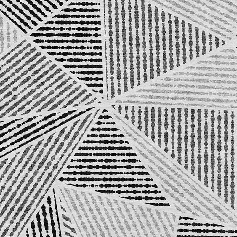 HomeRoots Geometric Transitional Rectangle Outdoor Rug