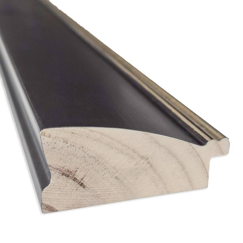 Odin Non-Beveled Framed Full-Length Floor Leaner Mirror - Odin Antique Bronze - 29 x 65 in