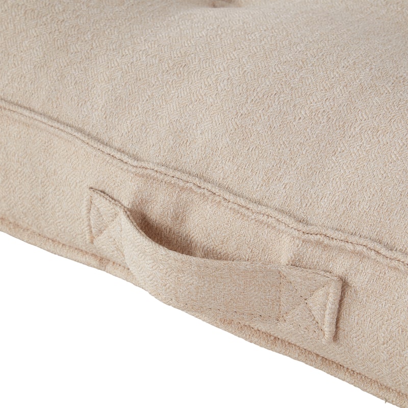 Square Tufted Floor Pillow