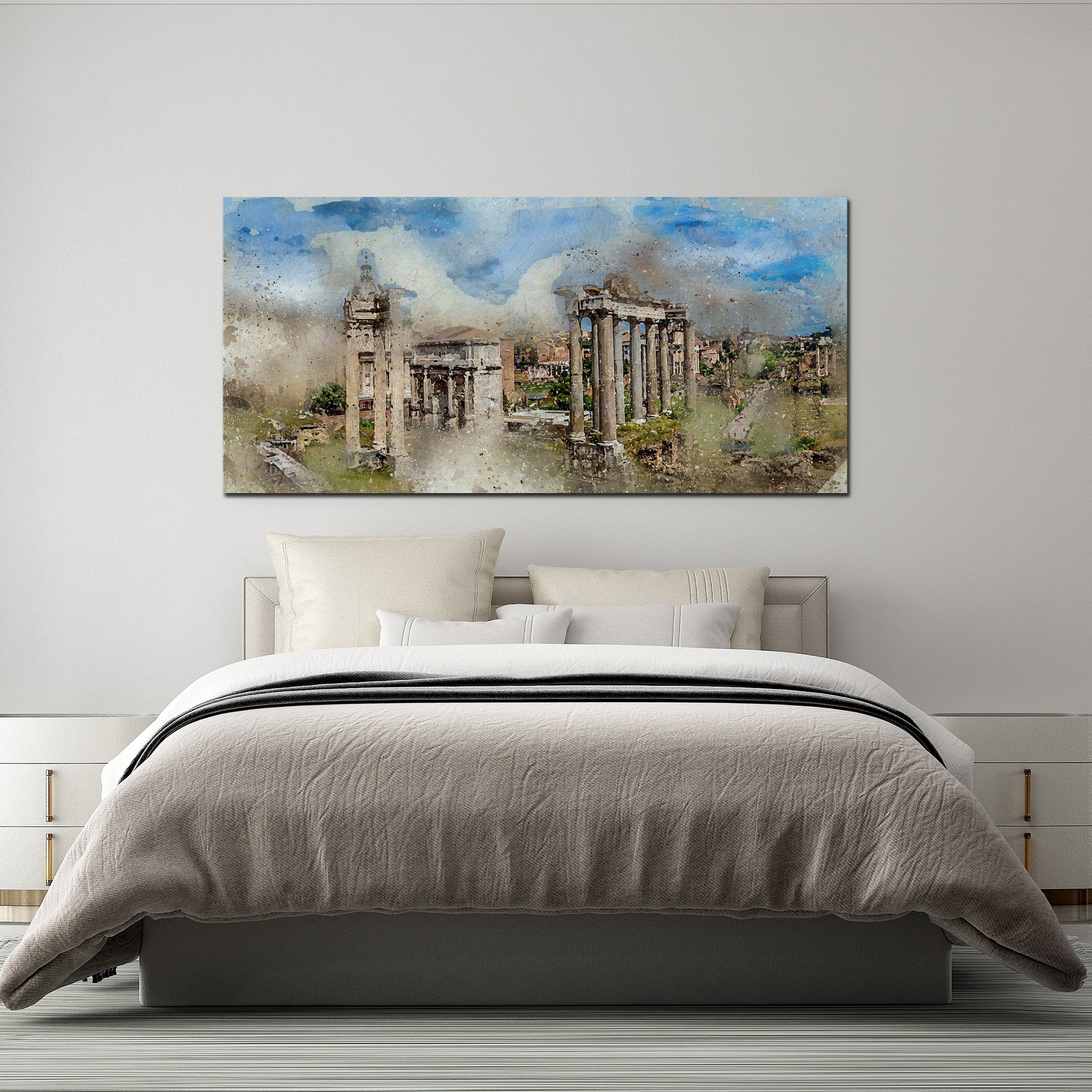 Fine Art Studio LLC Ancient Rome II by R. Bolokofsky - Bed Bath ...