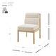 preview thumbnail 66 of 64, NPD Furniture Micah Boucle Dining Side Chair