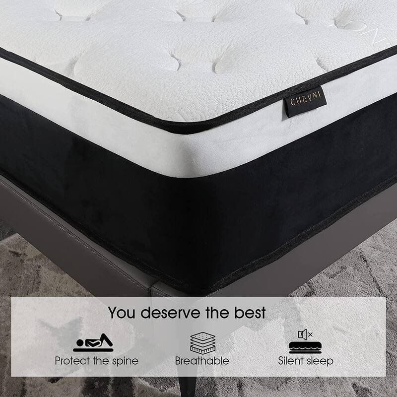 12" Medium Memory Foam Hybrid Mattress in a box