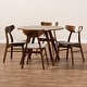 preview thumbnail 9 of 16, Timothy Mid-Century Modern Transitional 5-Piece Dining Set