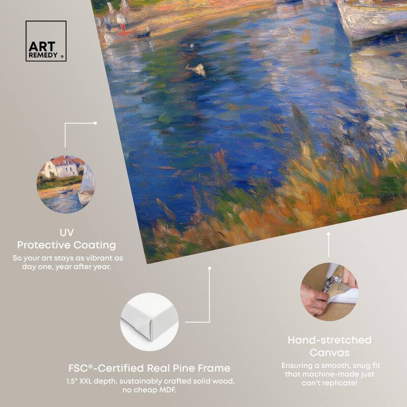 Bayside Calm I Canvas by Art Remedy, Gallery Wrapped