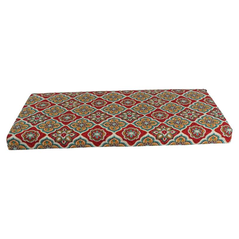 Blazing Needles 45-inch All-Weather Bench Cushion - 45 x 19