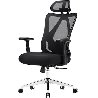 Adjustable Mesh Computer Desk Chair with Lumbar Support