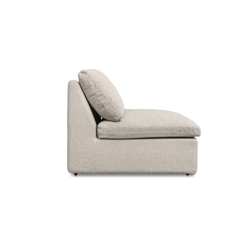 NADAAL STUDIOS Odessa, Outdoor Sofa With Weather-Resistant Performance Fabric - 74"W x40"D x35.8"H