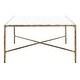 preview thumbnail 9 of 22, SAFAVIEH Couture Jessa Rectangle Metal Coffee Table
