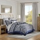 preview thumbnail 2 of 31, Madison Park Whitman 12 Piece Comforter Set with Cotton Bed Sheets