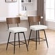 preview thumbnail 135 of 136, 26"/29" Faux Leather Swivel Counter/Bar Stools Set of 2/3