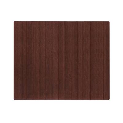 Eco Bamboo Deluxe Rectangular Cherry Chair Mat (60 x 48)