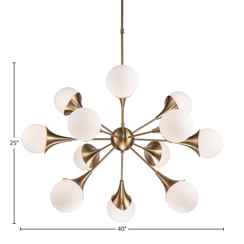 Stonegate Chandelier, Gold