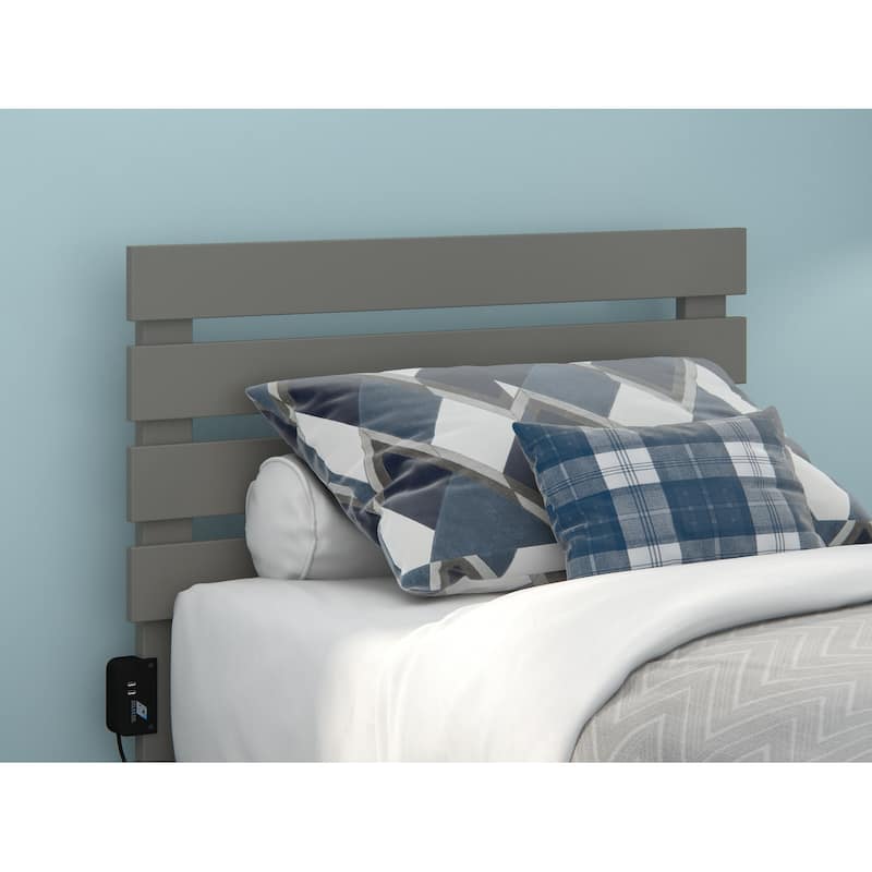 AFI Oxford Headboard with Attachable Charger