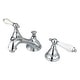 preview thumbnail 2 of 1, Kingston Brass Royale 8 in. Widespread Bathroom Faucet in Polished Chrome