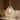 LALUZ Modern 1-Light Brass Gold Pendant Hand-blown Clear Glass Light for Kitchen Island