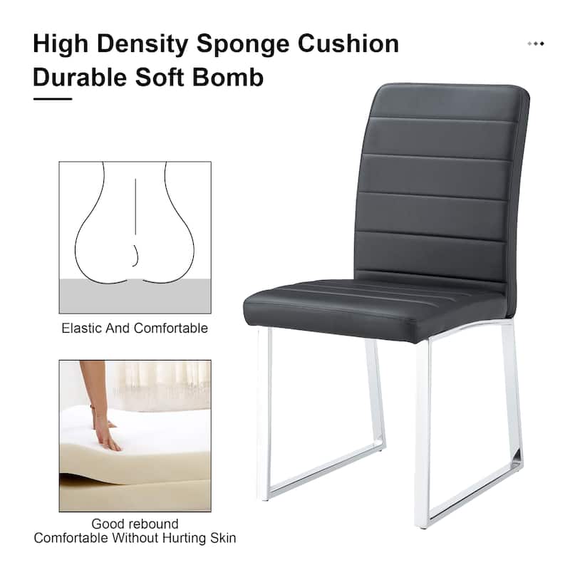 Upholstery Dining Chairs Set of 4