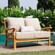 Option Natural Teak/Beige Cushion
