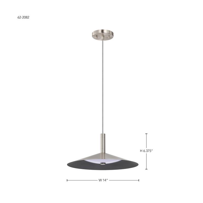 Nuvo Lighting 62/2072 Corrine 14" Wide Pendant