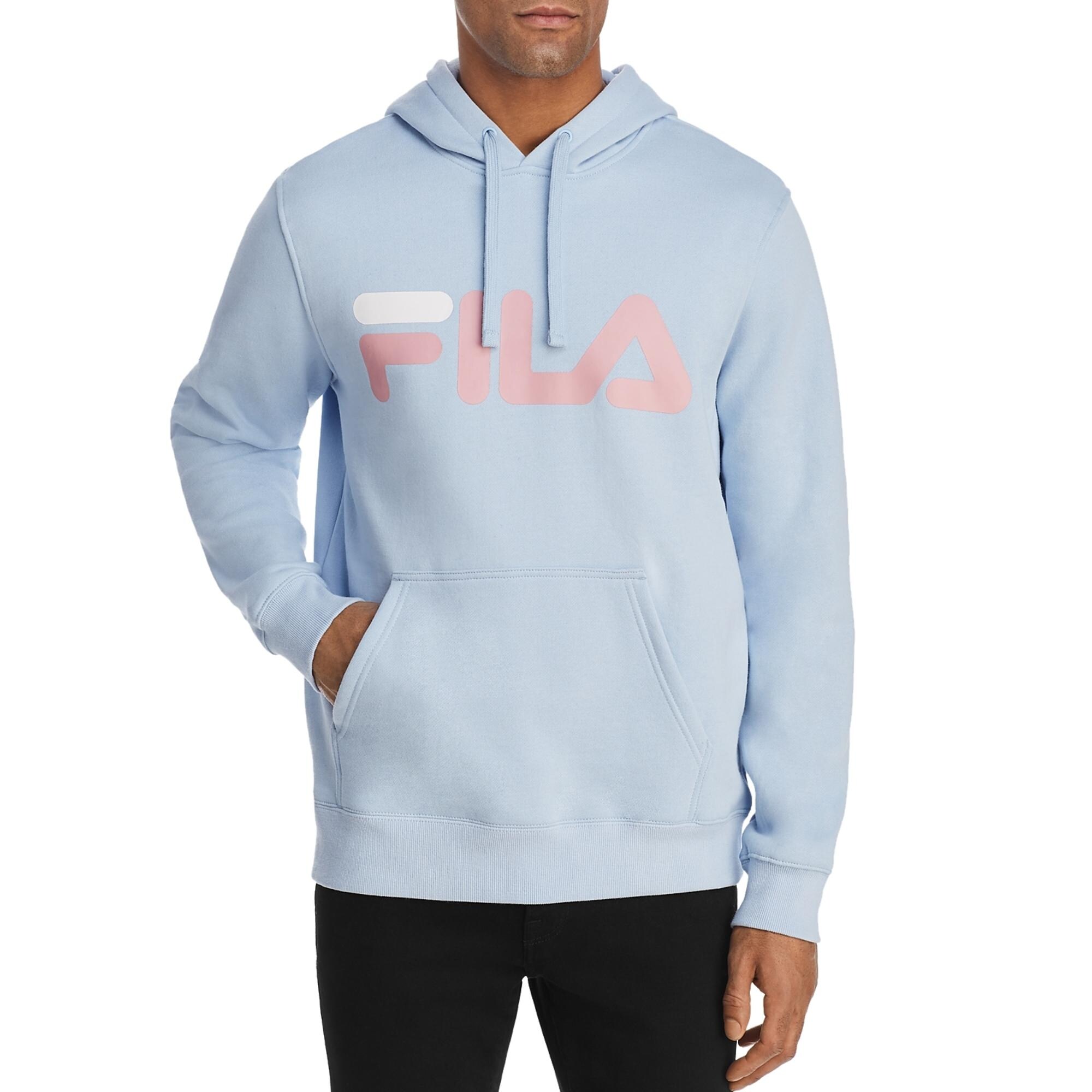 fila white hoodie mens