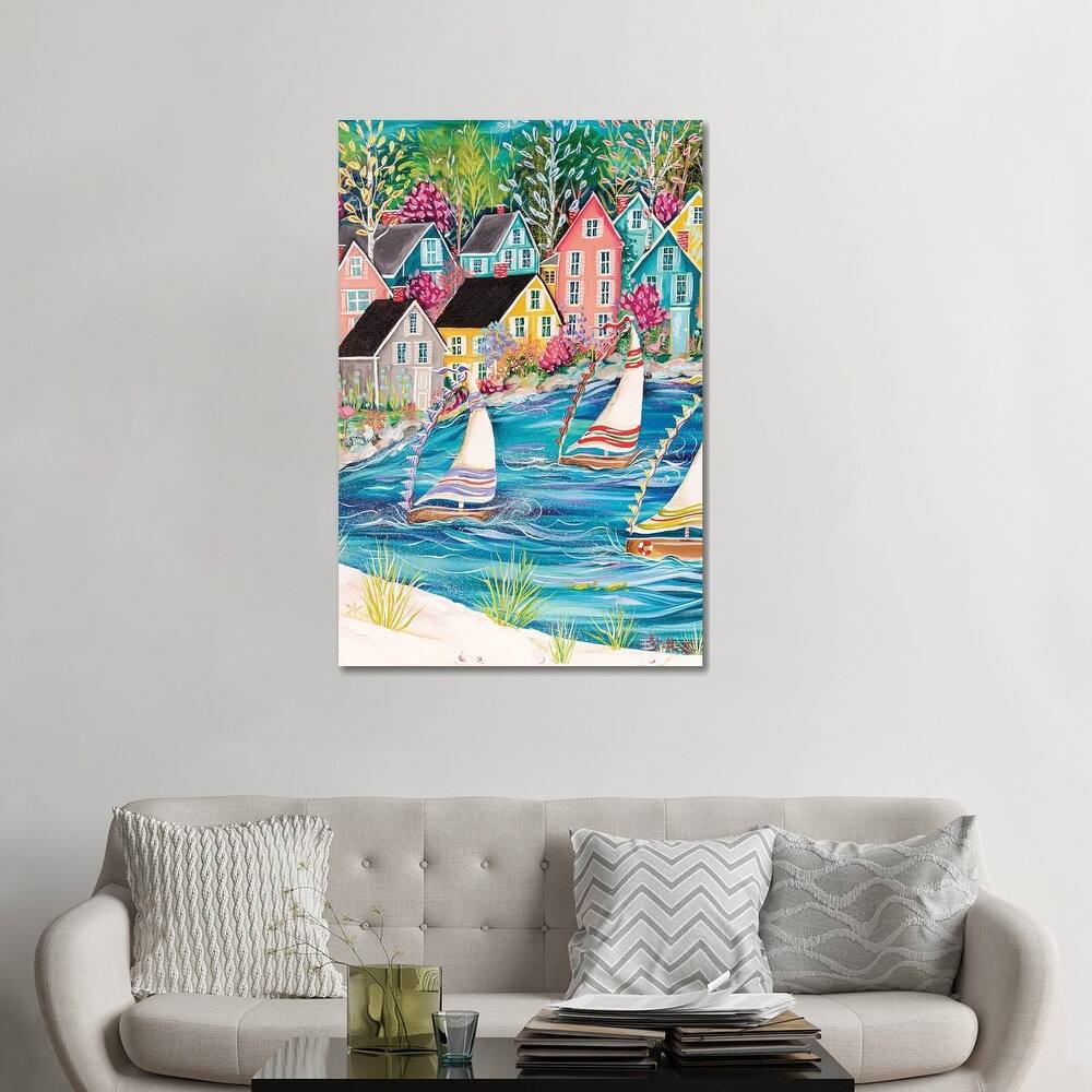 iCanvas "Coastal Life" by Estelle Grengs Canvas Print