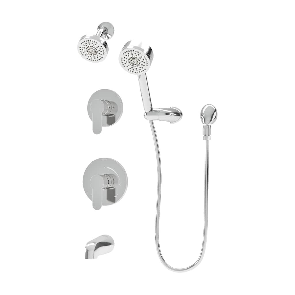 Symmons 679615TRM Identity HydroMersion Pressure Balanced Tub and