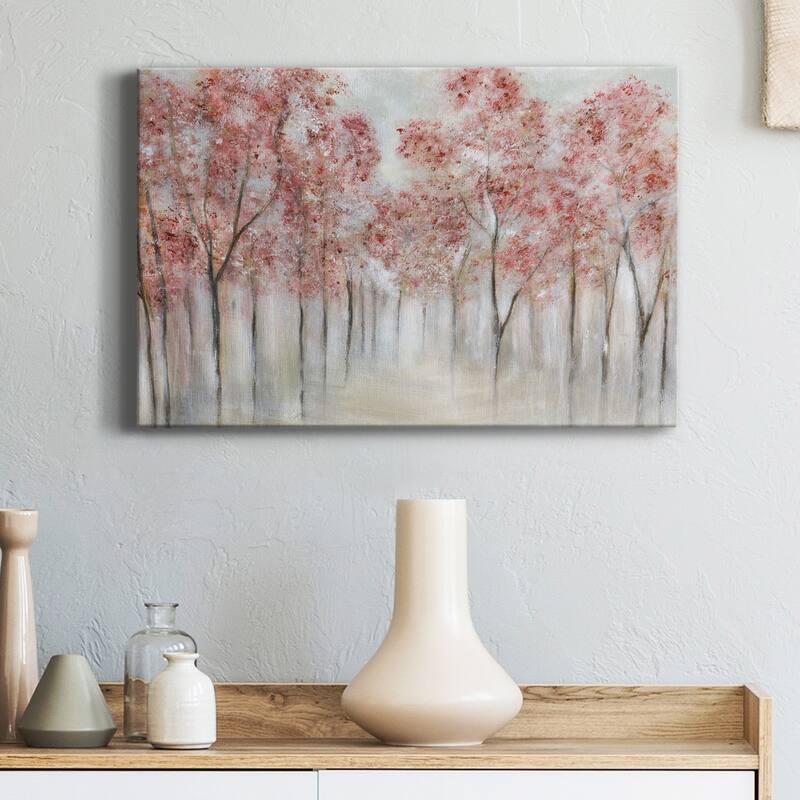 Blushing Spring Premium Gallery Wrapped Canvas - Ready to Hang