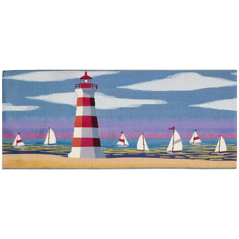 Liora Manne Esencia Lighthouse Indoor/Outdoor Mat
