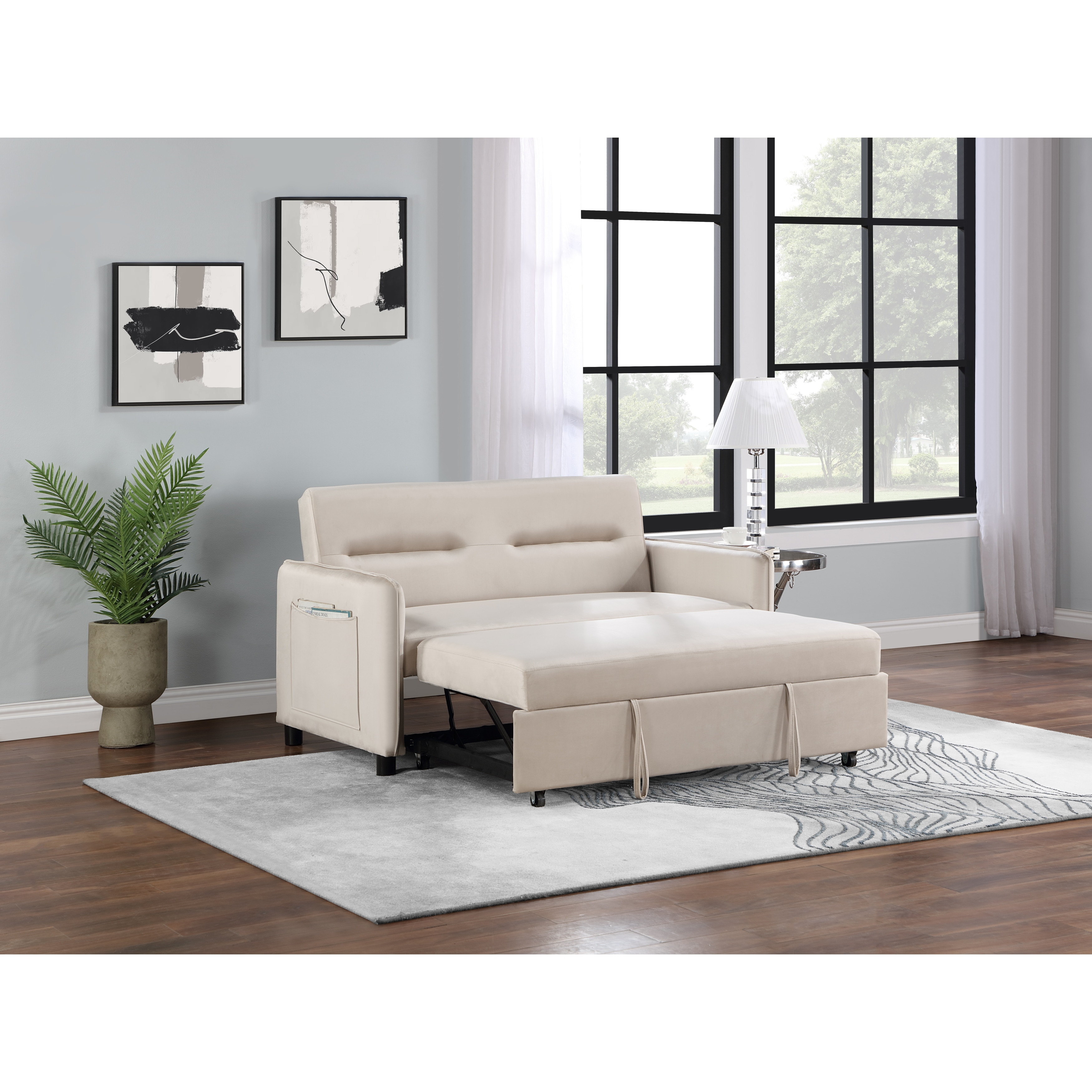 Microfiber queen sleeper sofa store