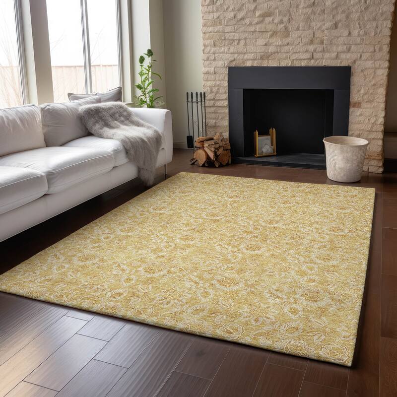 Premium Washable Super Soft Floral Mayfield Rug