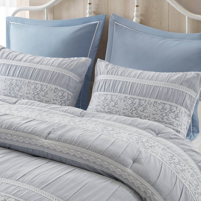 Madison Park Perryn 7 Piece Jacquard Comforter Set