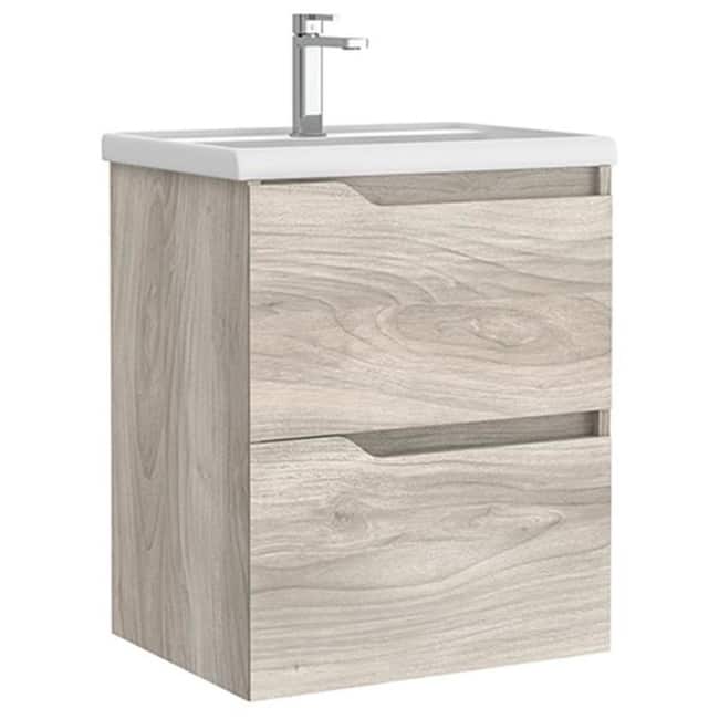WS Bath Collections Menta C50 Menta 20" Wall Mounted Single Basin