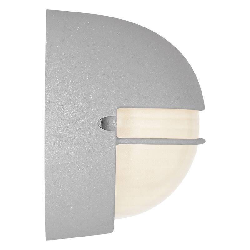 Access Lighting Clifton LED Oval Outdoor Marine Grade Bulkhead with Opal Glass