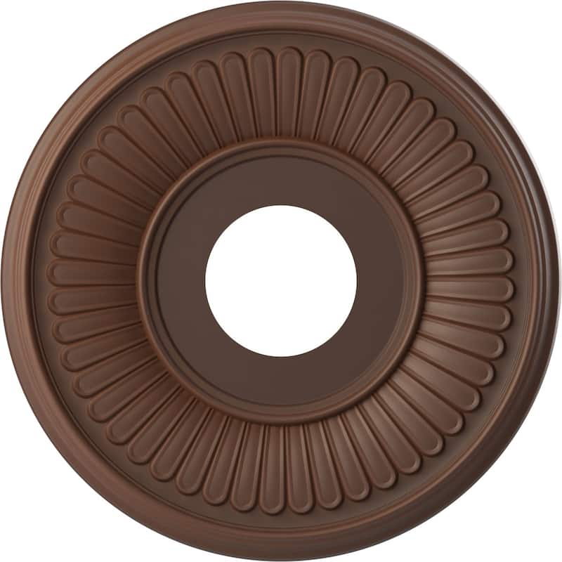 3 1/2" Inside Diameter - Berkshire Thermoformed PVC Ceiling Medallion