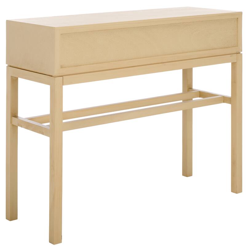 SAFAVIEH Lorraine 2-Drawer Console - 35.5" W x 13" L x 29.5" H - 36Wx13Dx30H