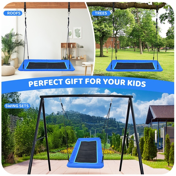 Sunnyside & In The Park 2本セット Amazon.com: Lunafun Swing Set, 440lbs, Heavy-Duty A-Frame
