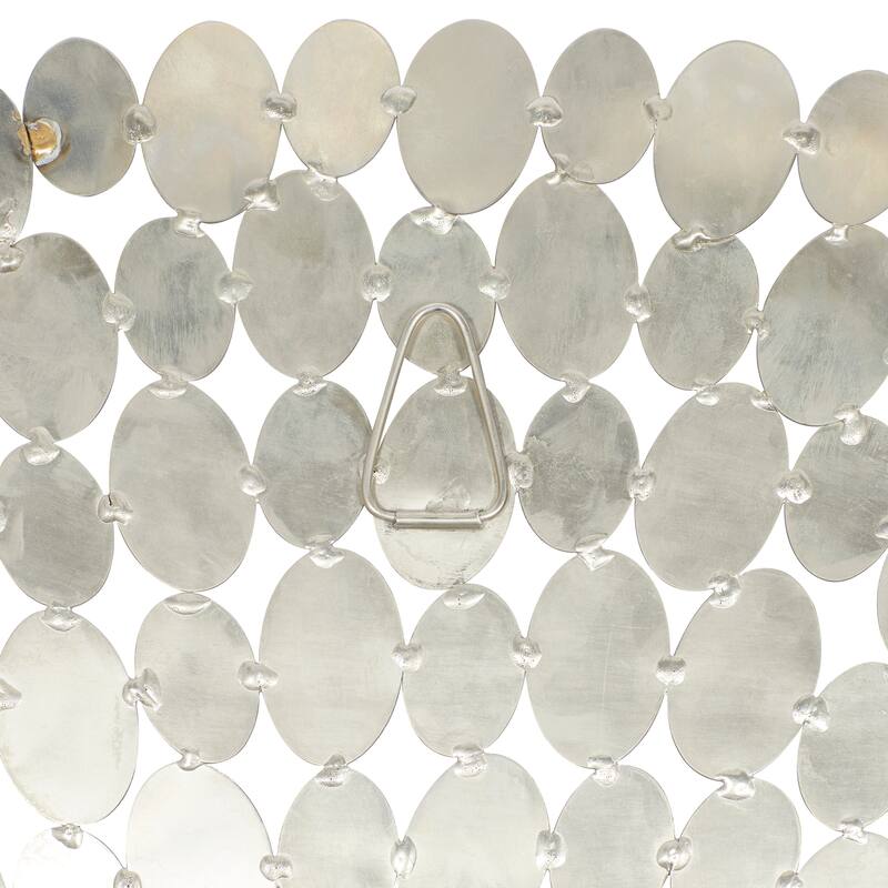 Silver Stainless Steel Metal Plate Home Wall Decor