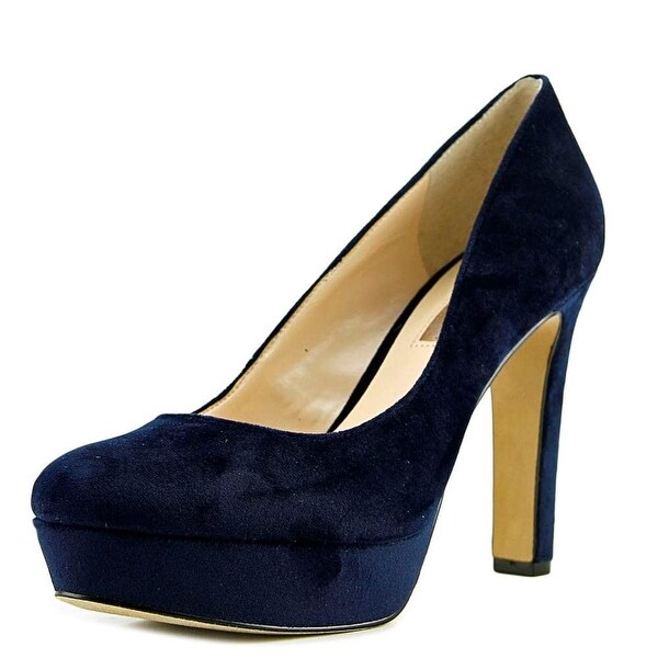 INC International Concepts Womens Anton Leather Closed Toe Platform Pumps