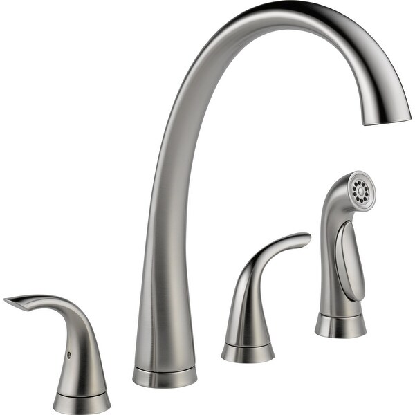 Delta 2480-DST Pilar Kitchen Faucet with Side Spray