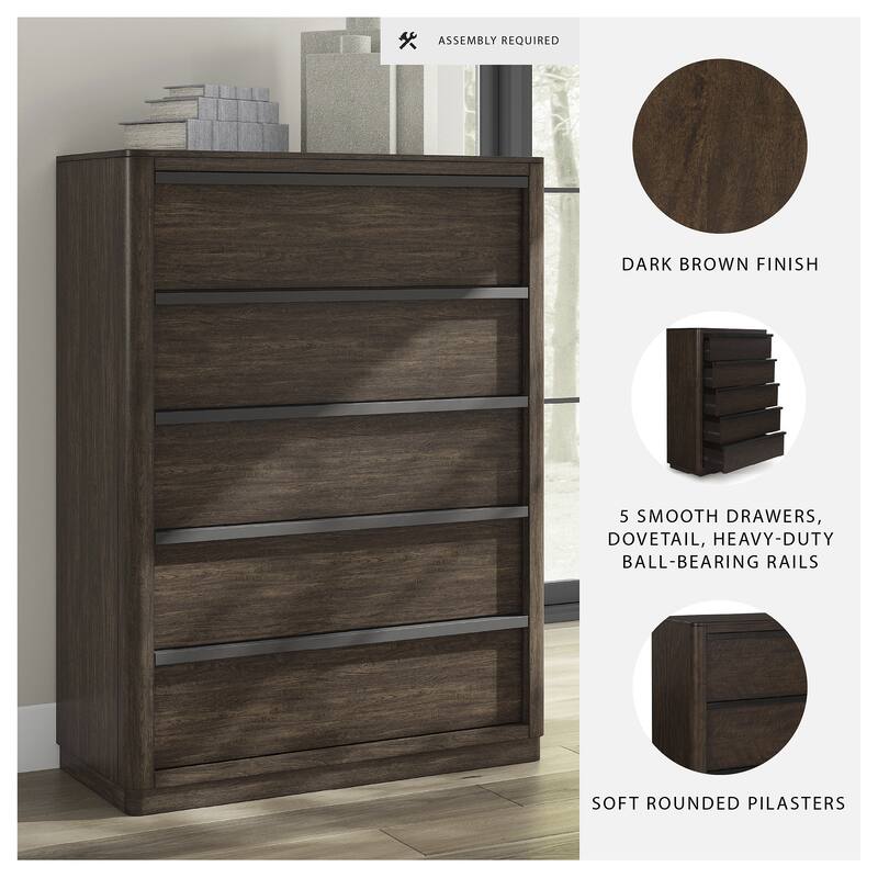 Signature Design by Ashley Kendamor Brown Chest of Drawers