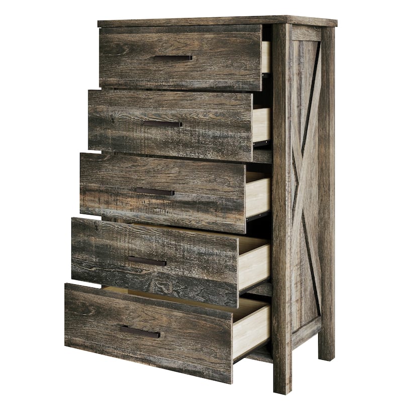 Clayfelll Mader 5 Drawer Chest