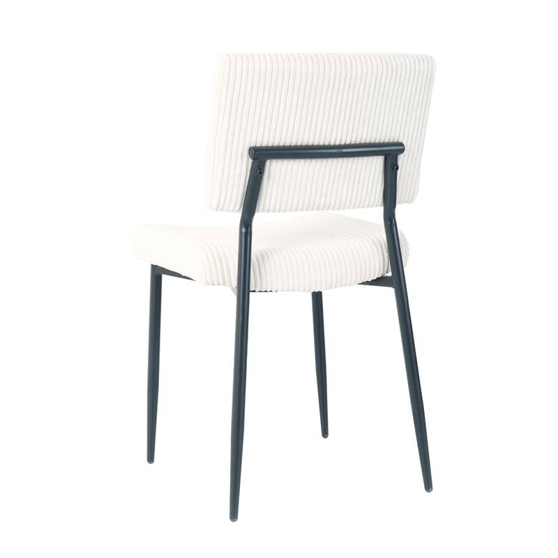 Modern Simple Velvet Dining Chair Set of 2