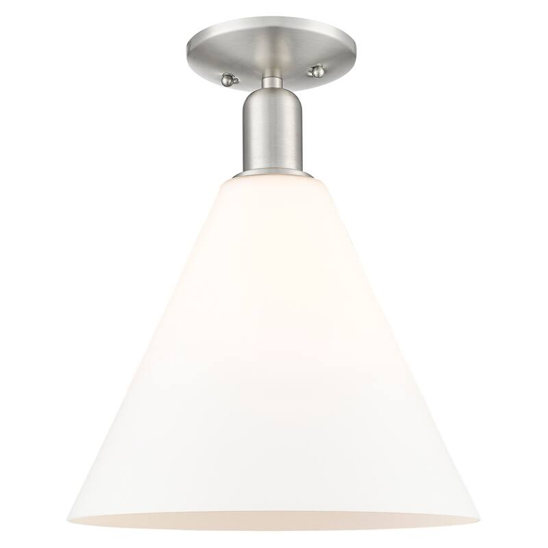 Innovations Lighting Endless Possibilities Arcadia - Berkshire Glass - 1 Light 12" Semi-Flush Mount