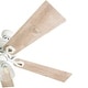 preview thumbnail 15 of 15, The Gray Barn Grumio Distressed White 52-inch Ceiling Fan with 5 Barnwood Blades
