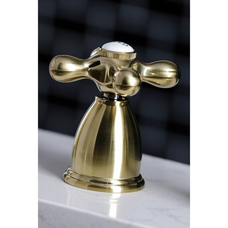 Kingston Brass Heritage 1.8 GPM Widespread Kitchen Faucet - Includes