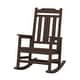 preview thumbnail 111 of 174, Outdoor Patio HDPE Rocking Chiar, Extra Wide Seat & Backrest Coffee