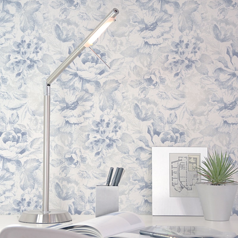 Galerie Wallcoverings Nordic Elements Large Floral Bunches Non-woven Matte Wallpaper Roll