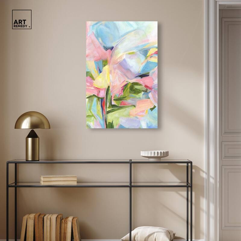 Blushing Promises Canvas by Art Remedy, Gallery Wrapped